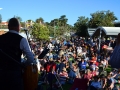 Attentive and Happy Crowd